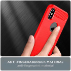 ONEFLOW Shift Case iPhone X Carbon Optik gebürstet – Produktbild 4