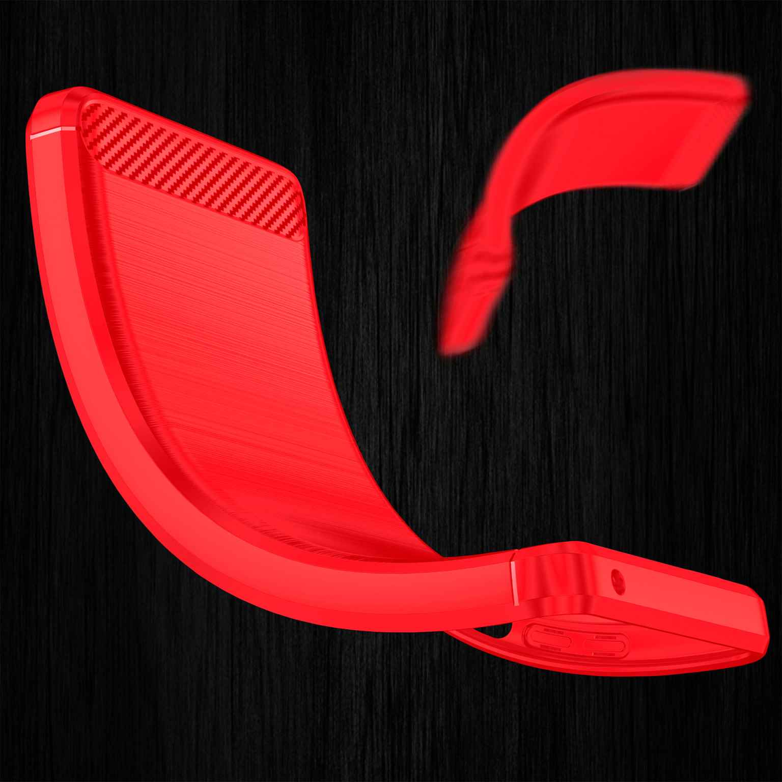 ONEFLOW Shift Case iPhone X Carbon Optik gebürstet – Weiteres Produktbild 4