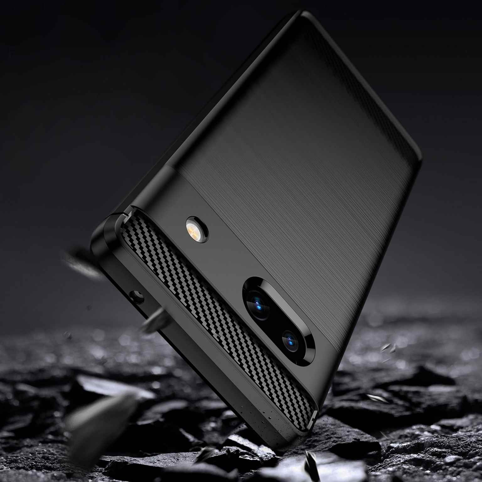 ONEFLOW Shift Case Google Pixel 7a Carbon Optik gebürstet – Weiteres Produktbild 2