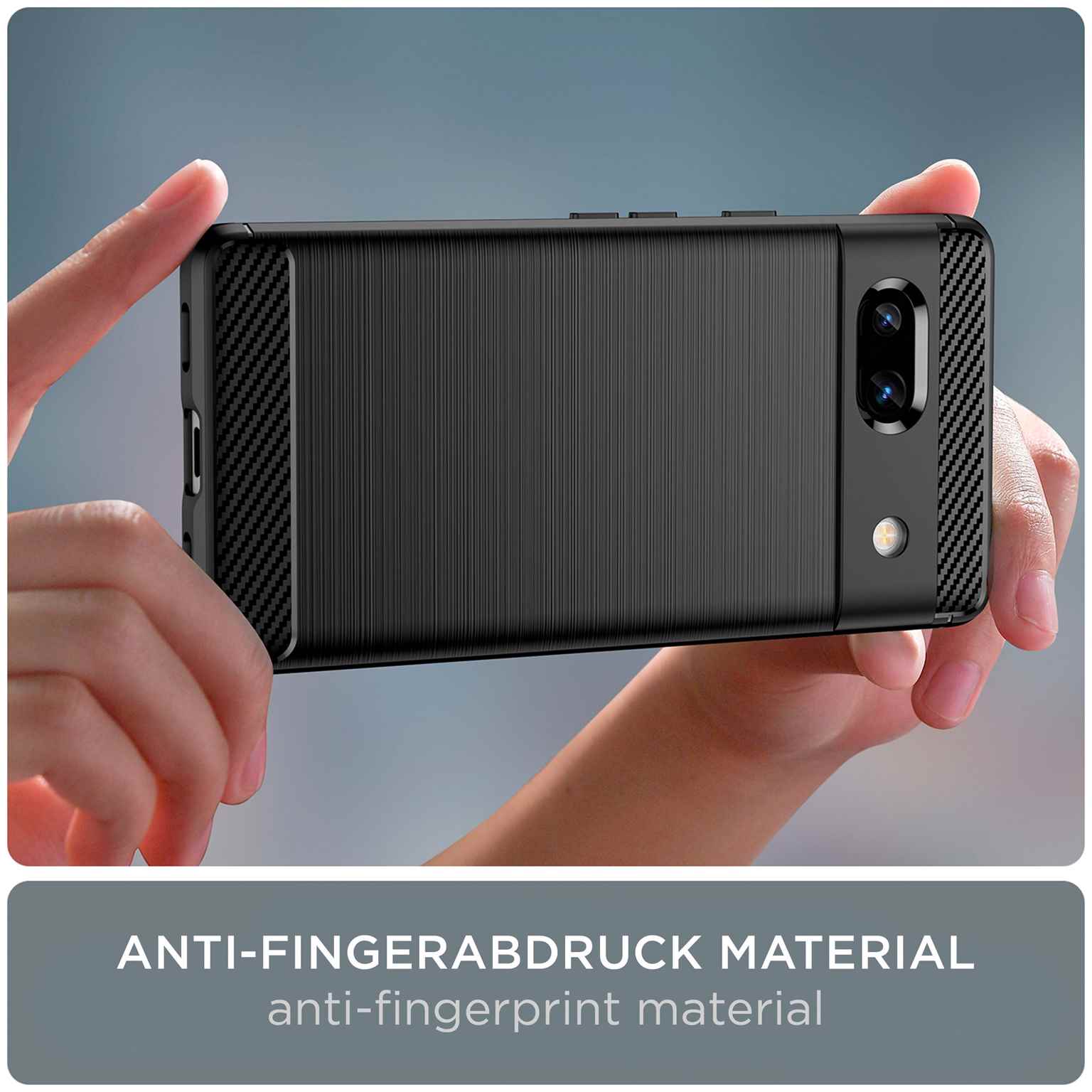 ONEFLOW Shift Case Google Pixel 7a Carbon Optik gebürstet – Weiteres Produktbild 3