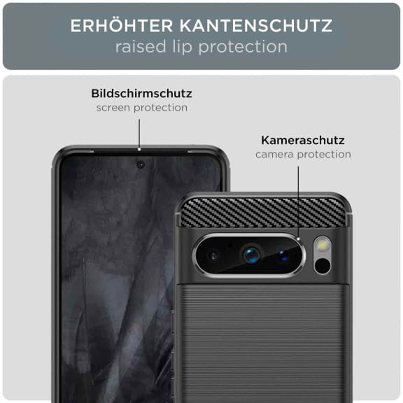 ONEFLOW Shift Case Google Pixel 8 Pro Carbon Optik gebürstet – Weiteres Produktbild 2 ONEFLOW Shift Case Google Pixel 8 Pro Carbon Optik gebürstet – Weiteres Produktbild 2