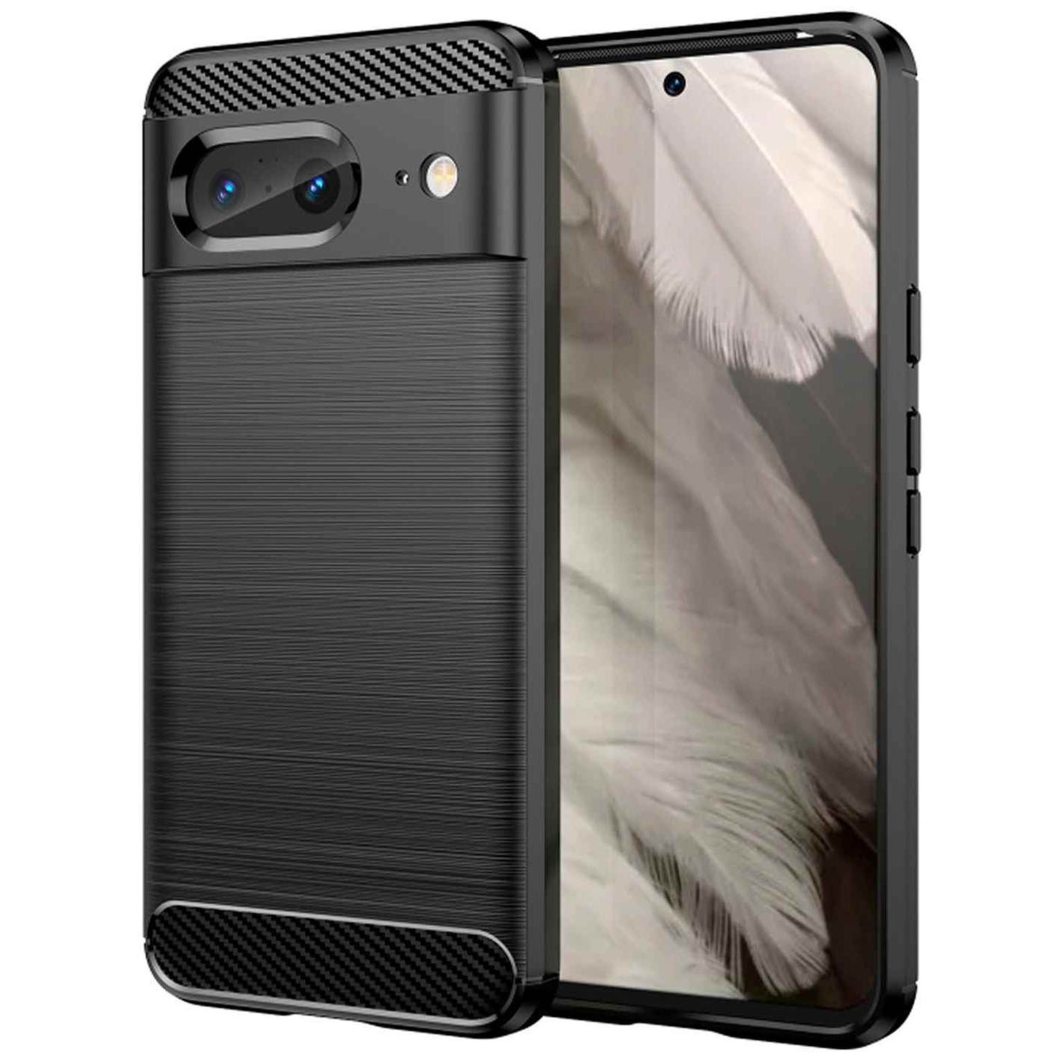 ONEFLOW Shift Case Google Pixel 8 Carbon Optik gebürstet – undefined