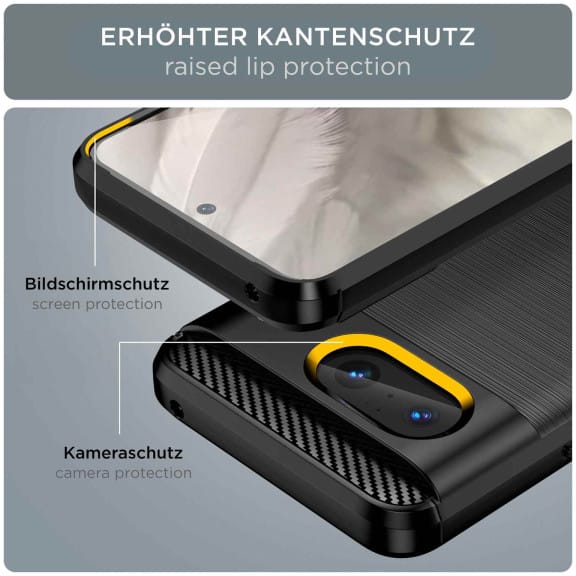 ONEFLOW Shift Case Google Pixel 8 Carbon Optik gebürstet – Weiteres Produktbild 2 ONEFLOW Shift Case Google Pixel 8 Carbon Optik gebürstet – Weiteres Produktbild 2