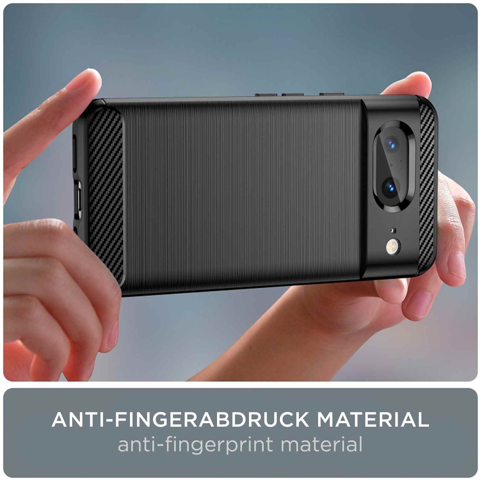 ONEFLOW Shift Case Google Pixel 8 Carbon Optik gebürstet – Weiteres Produktbild 3