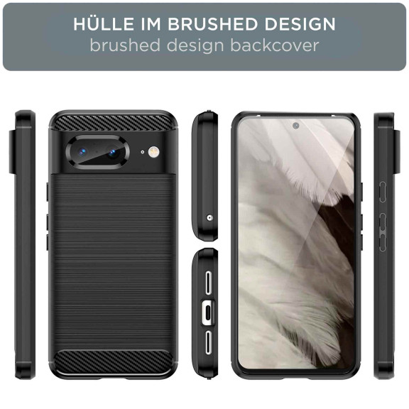 ONEFLOW Shift Case Google Pixel 8 Carbon Optik gebürstet – Weiteres Produktbild 6