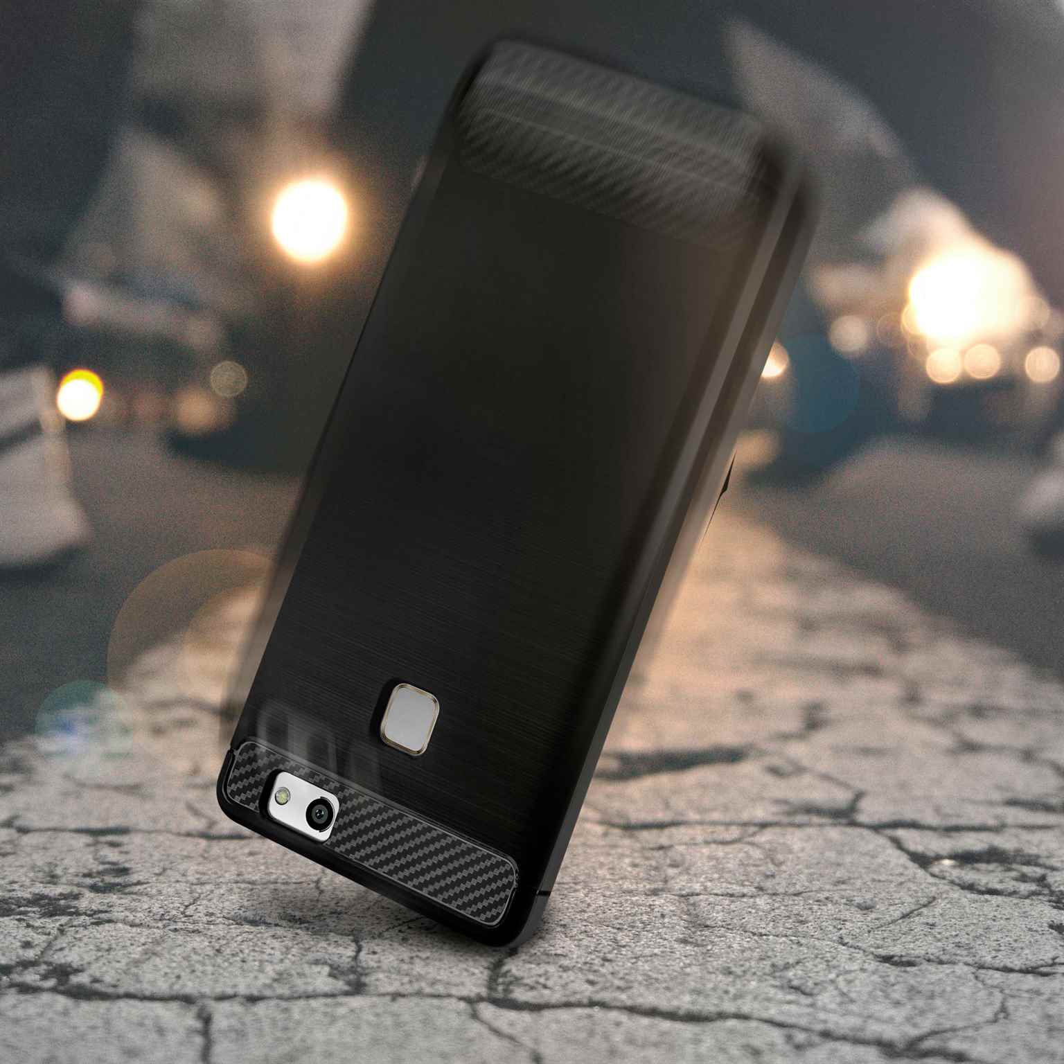 ONEFLOW Shift Case Huawei P10 Lite Carbon Optik gebürstet – Weiteres Produktbild 6