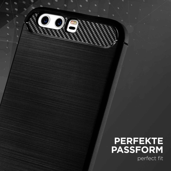 ONEFLOW Shift Case Huawei P10 Carbon Optik gebürstet – Weiteres Produktbild 2