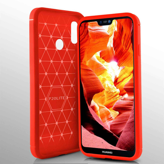 ONEFLOW Shift Case Huawei P20 Lite Carbon Optik gebürstet – Weiteres Produktbild 3