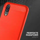 ONEFLOW Shift Case Huawei P20 Carbon Optik gebürstet – Produktbild 2
