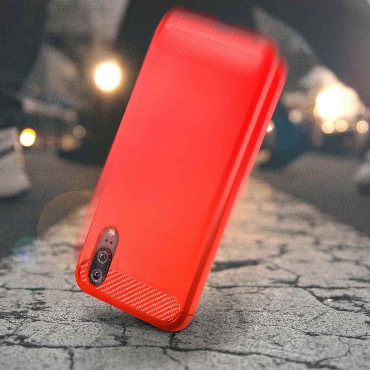ONEFLOW Shift Case Huawei P20 Carbon Optik gebürstet – Weiteres Produktbild 5
