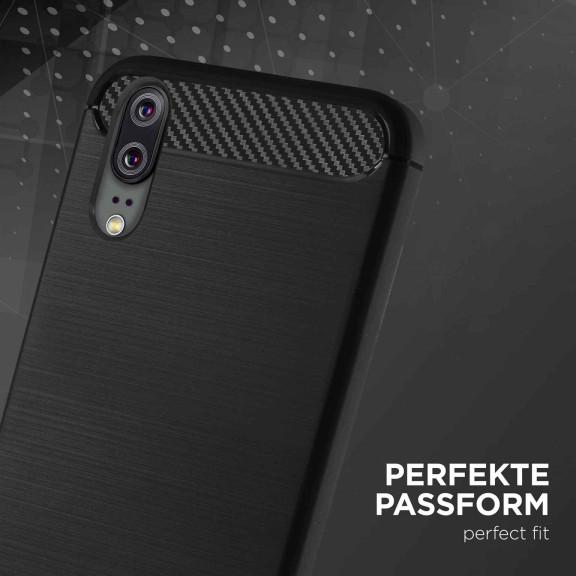 ONEFLOW Shift Case Huawei P20 Carbon Optik gebürstet – Weiteres Produktbild 2 ONEFLOW Shift Case Huawei P20 Carbon Optik gebürstet – Weiteres Produktbild 2