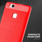 ONEFLOW Shift Case Huawei P9 Lite Carbon Optik gebürstet – Weiteres Produktbild 2