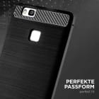 ONEFLOW Shift Case Huawei P9 Lite Carbon Optik gebürstet – Weiteres Produktbild 2