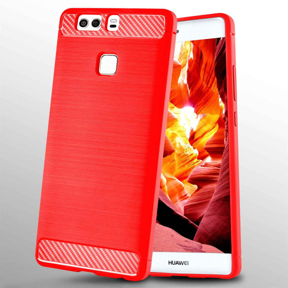 ONEFLOW Shift Case Huawei P9 Carbon Optik gebürstet – Weiteres Produktbild 5