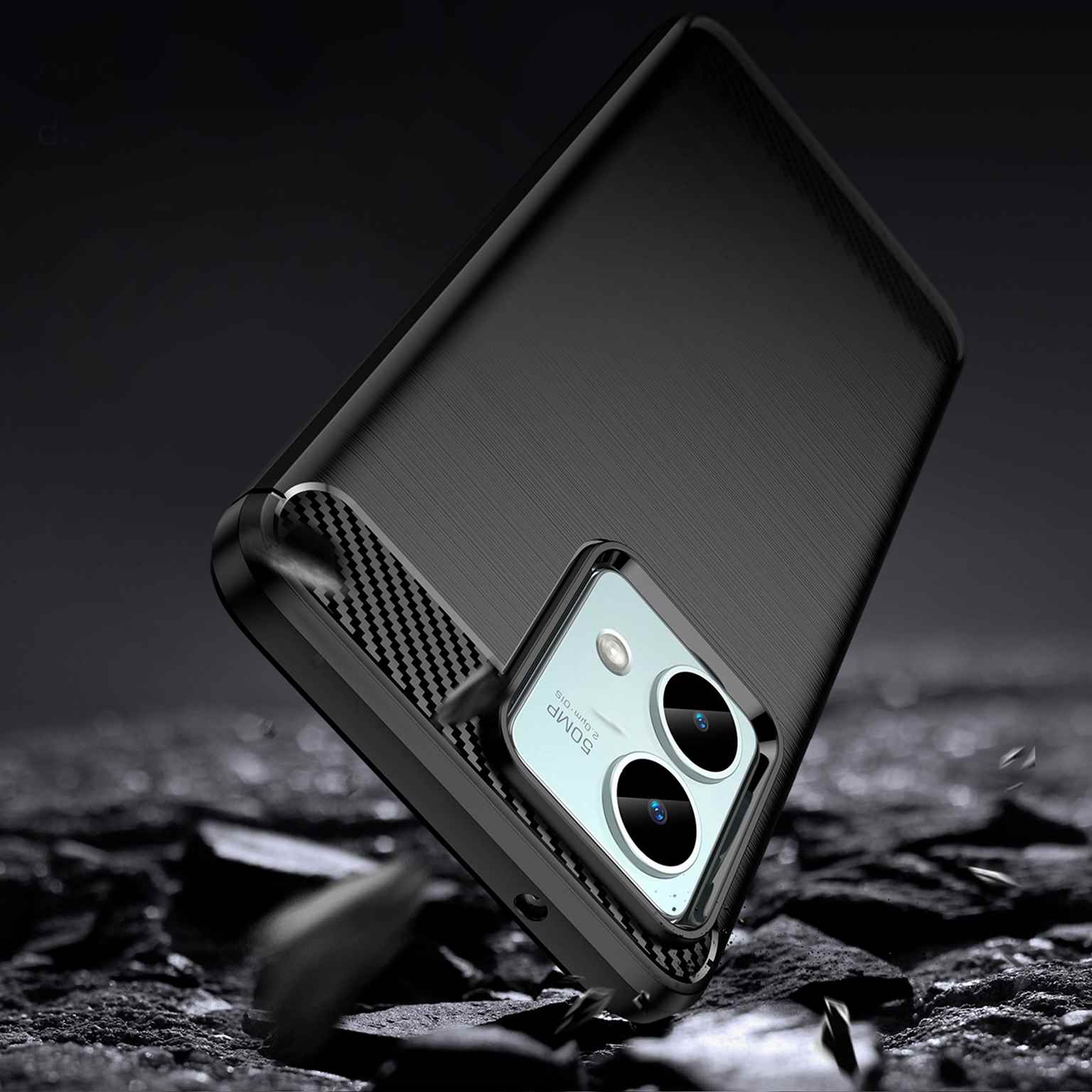 ONEFLOW Shift Case Motorola Moto G84 5G Carbon Optik gebürstet – Weiteres Produktbild 3 ONEFLOW Shift Case Motorola Moto G84 5G Carbon Optik gebürstet – Weiteres Produktbild 3