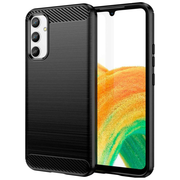 ONEFLOW Shift Case Samsung Galaxy A34 5G Carbon Optik gebürstet – Weiteres Produktbild 1
