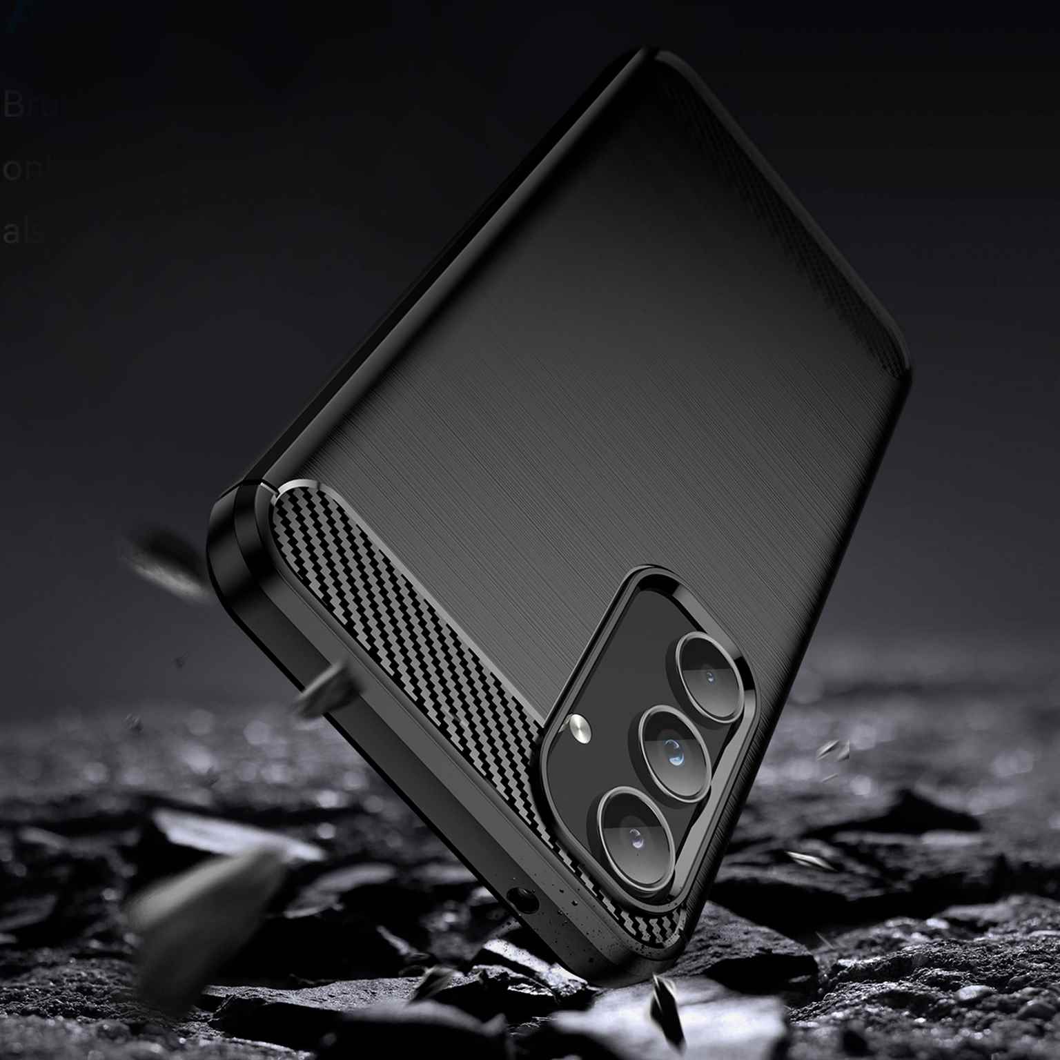 ONEFLOW Shift Case Samsung Galaxy A35 5G Carbon Optik gebürstet – Weiteres Produktbild 2