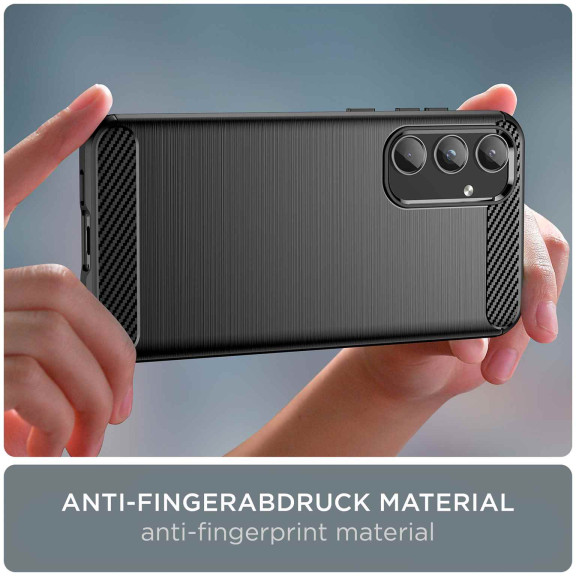 ONEFLOW Shift Case Samsung Galaxy A35 5G Carbon Optik gebürstet – Weiteres Produktbild 4