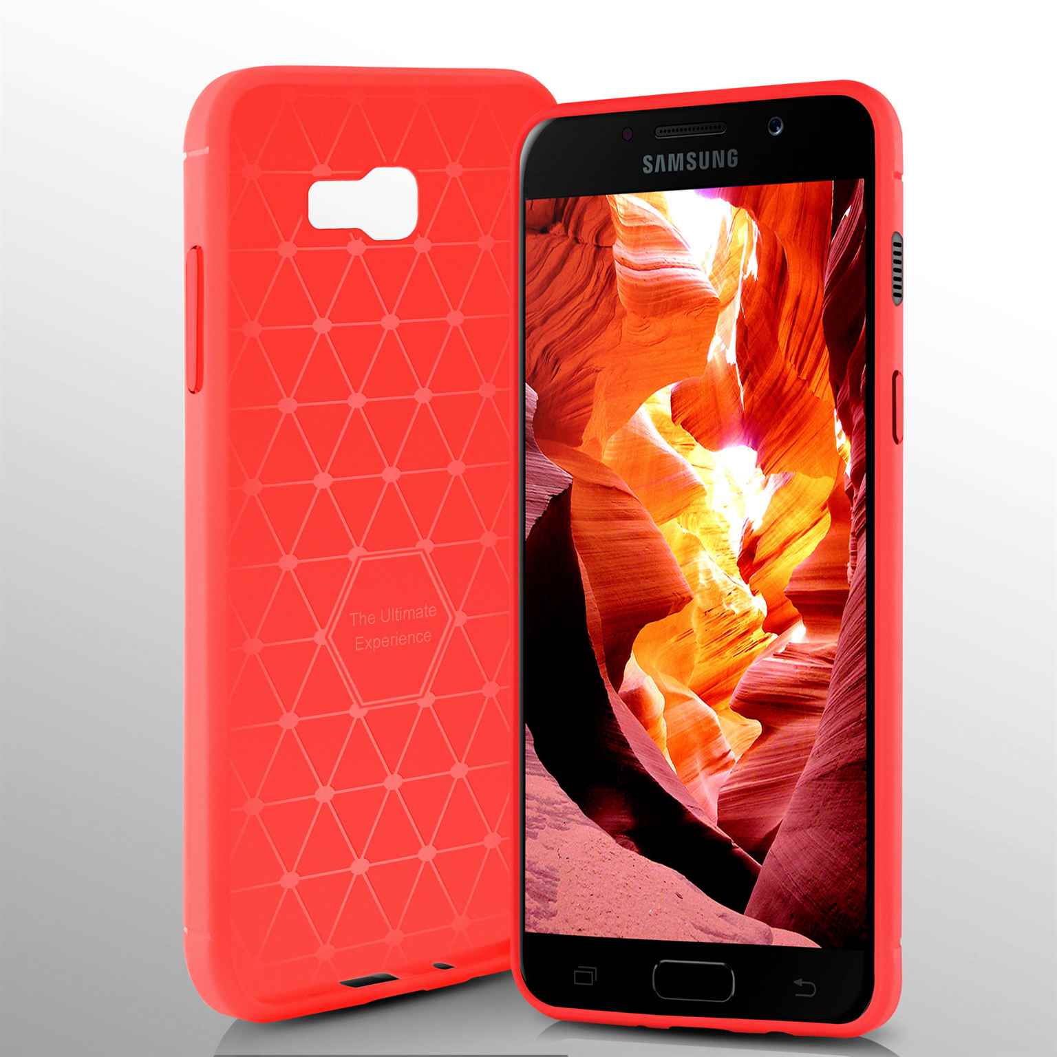ONEFLOW Shift Case Samsung Galaxy A5 (2017) Carbon Optik gebürstet – Weiteres Produktbild 2
