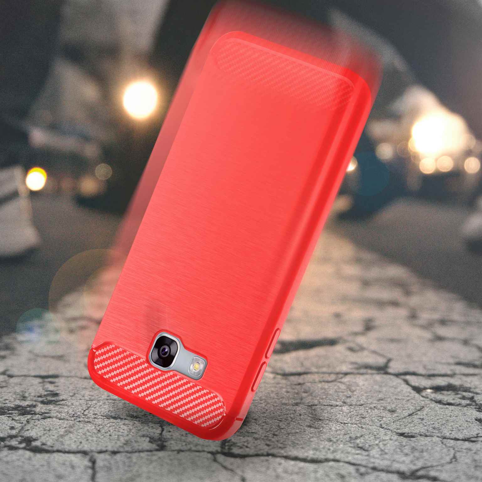 ONEFLOW Shift Case Samsung Galaxy A5 (2017) Carbon Optik gebürstet – Weiteres Produktbild 5