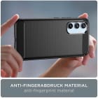 ONEFLOW Shift Case Samsung Galaxy A54 5G Carbon Optik gebürstet – Weiteres Produktbild 4