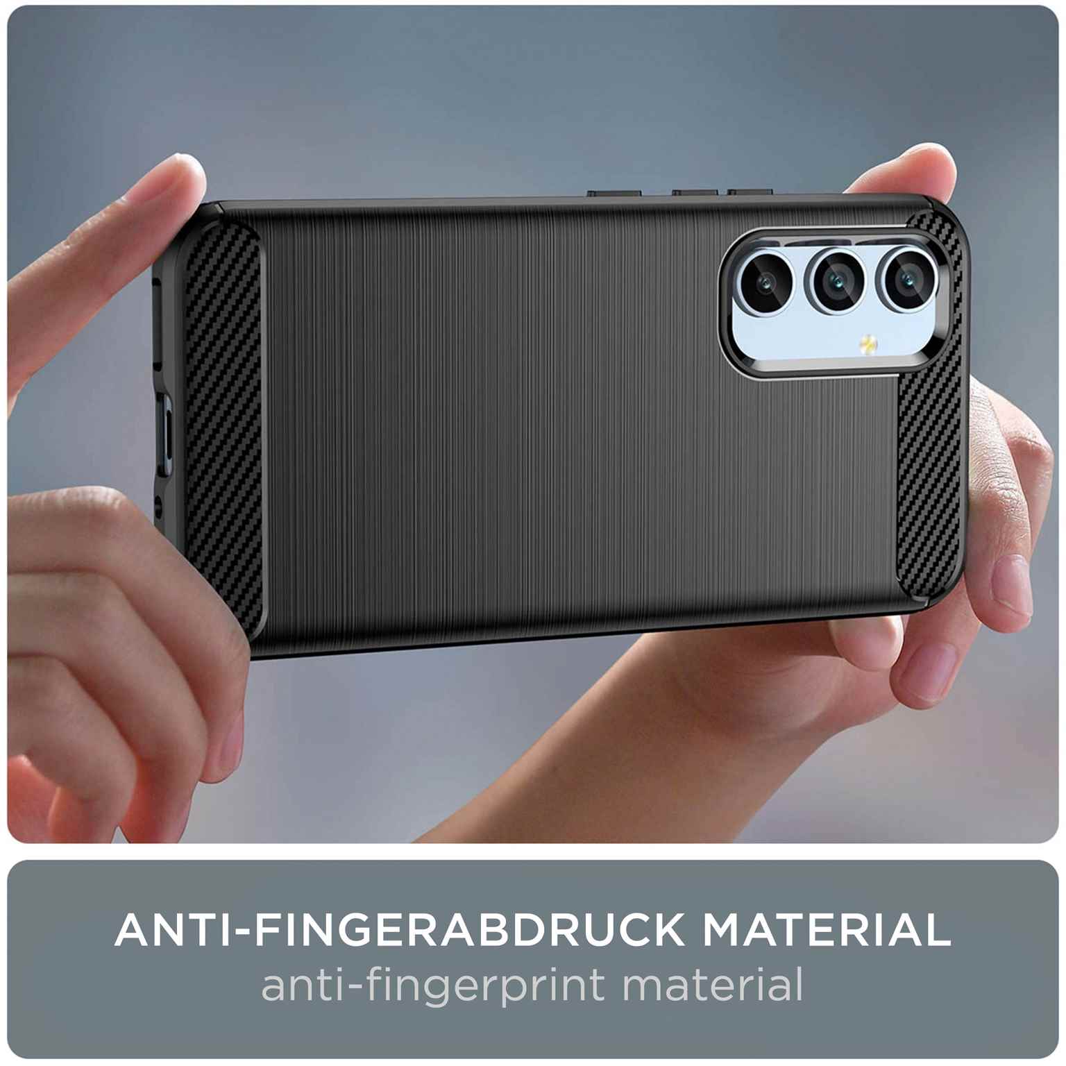 ONEFLOW Shift Case Samsung Galaxy A54 5G Carbon Optik gebürstet – Weiteres Produktbild 4 ONEFLOW Shift Case Samsung Galaxy A54 5G Carbon Optik gebürstet – Weiteres Produktbild 4