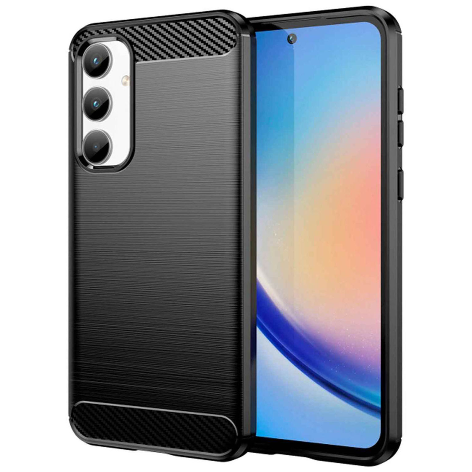 ONEFLOW Shift Case Samsung Galaxy A55 5G Carbon Optik gebürstet – undefined