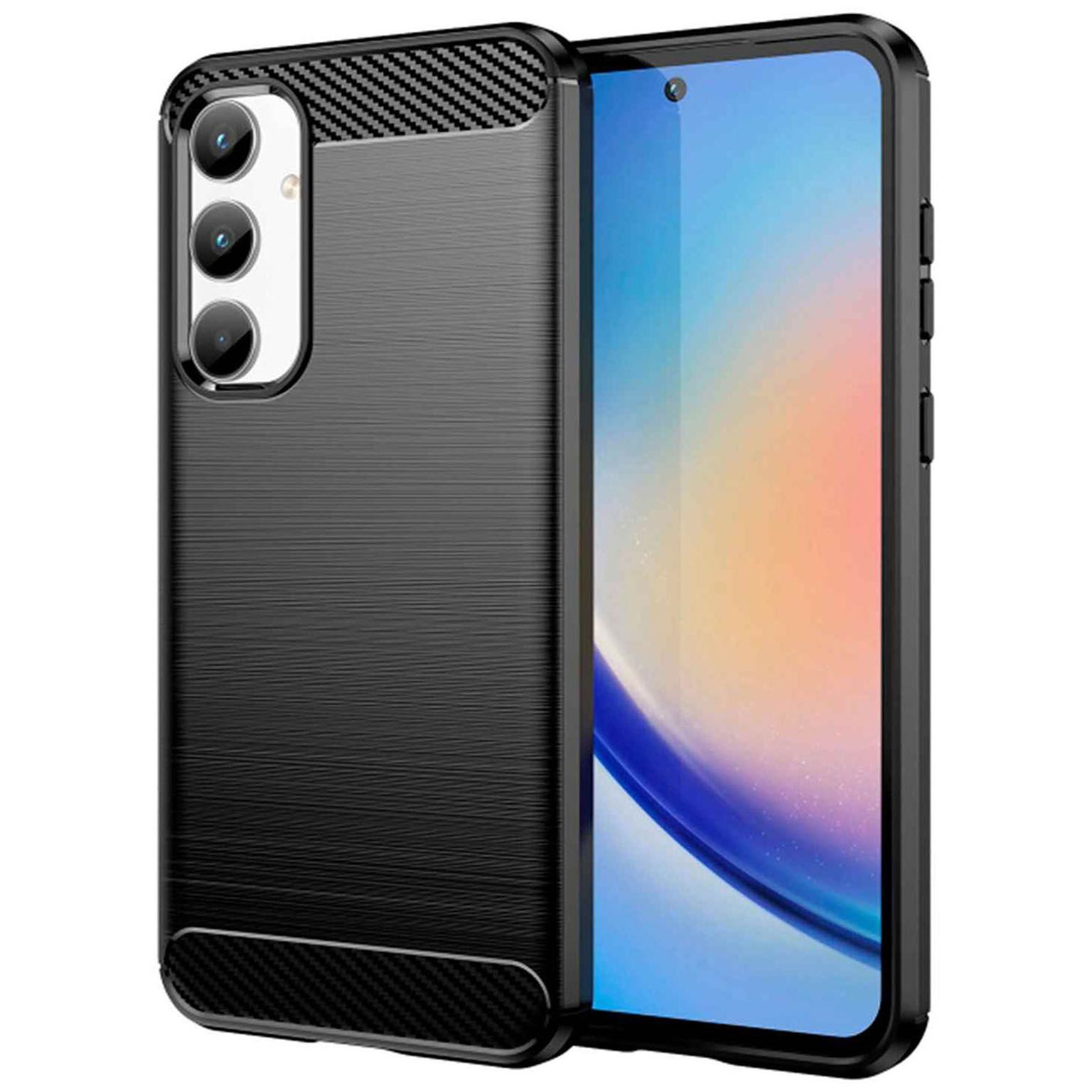 ONEFLOW Shift Case Samsung Galaxy A55 5G Carbon Optik gebürstet – Weiteres Produktbild 1 ONEFLOW Shift Case Samsung Galaxy A55 5G Carbon Optik gebürstet – Weiteres Produktbild 1