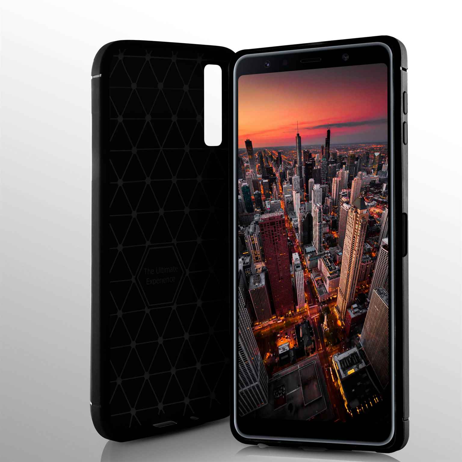 ONEFLOW Shift Case Samsung Galaxy A7 (2018) Carbon Optik gebürstet – Weiteres Produktbild 3 ONEFLOW Shift Case Samsung Galaxy A7 (2018) Carbon Optik gebürstet – Weiteres Produktbild 3