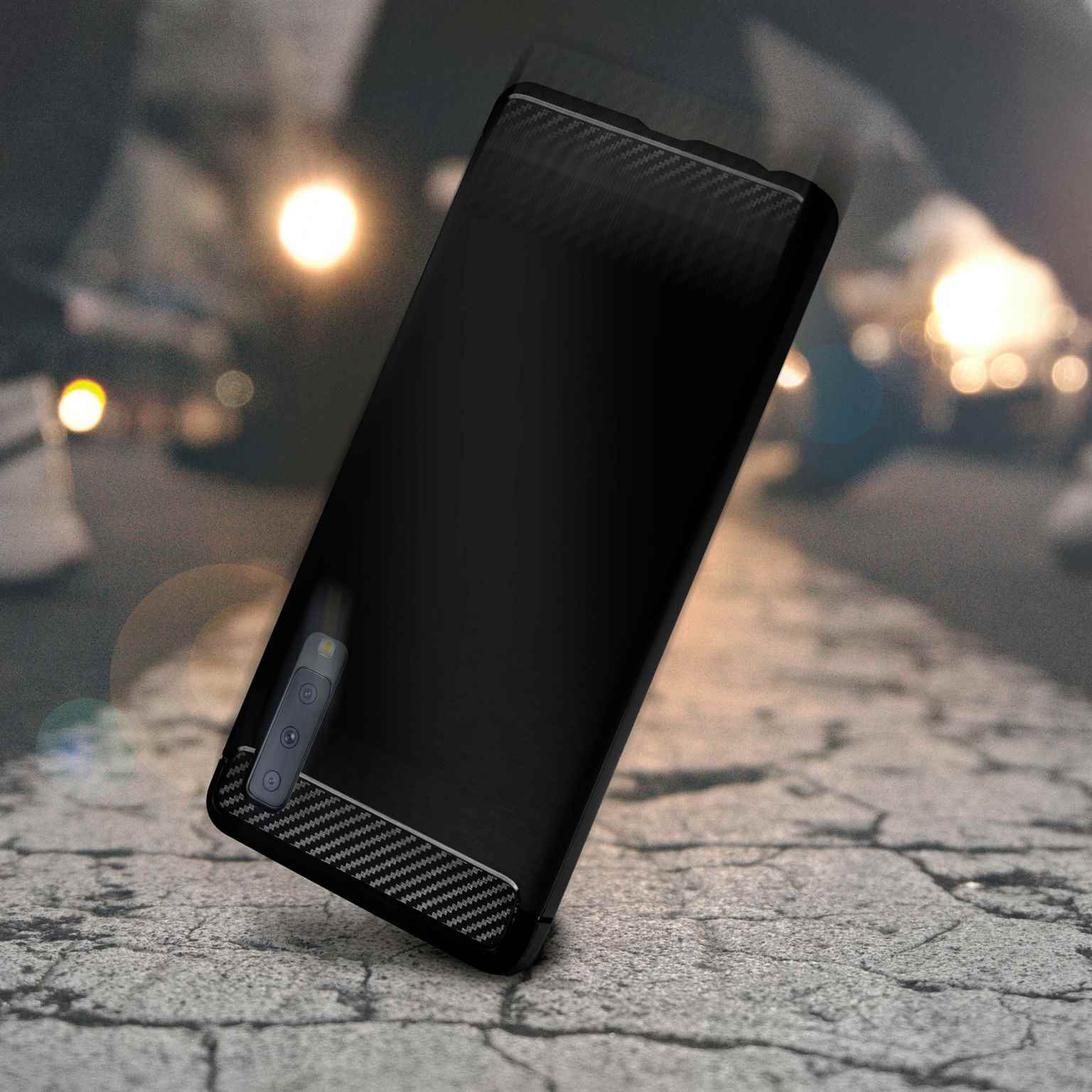 ONEFLOW Shift Case Samsung Galaxy A7 (2018) Carbon Optik gebürstet – Weiteres Produktbild 6 ONEFLOW Shift Case Samsung Galaxy A7 (2018) Carbon Optik gebürstet – Weiteres Produktbild 6