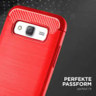 ONEFLOW Shift Case Samsung Galaxy J5 (2015) Carbon Optik gebürstet – Produktbild 2