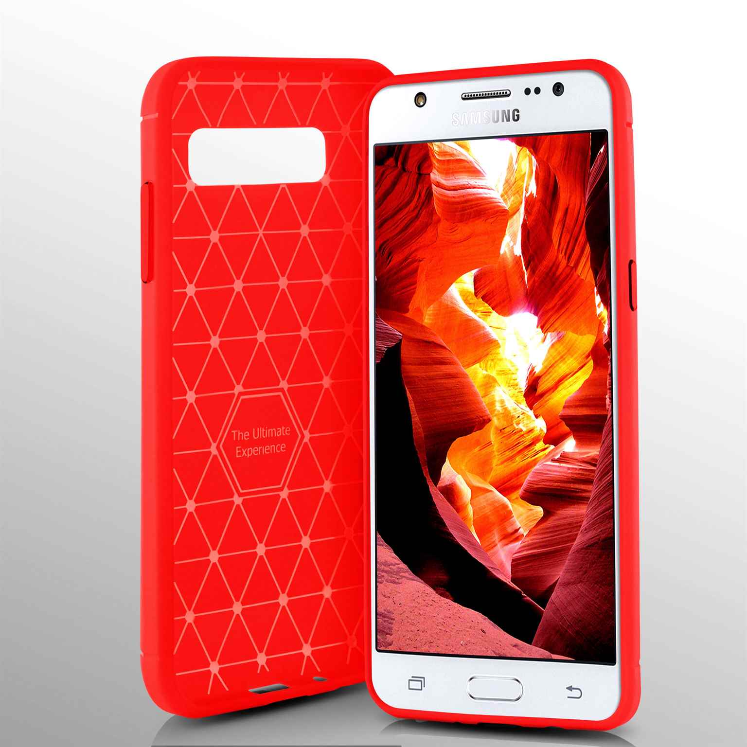 ONEFLOW Shift Case Samsung Galaxy J5 (2015) Carbon Optik gebürstet – Weiteres Produktbild 3