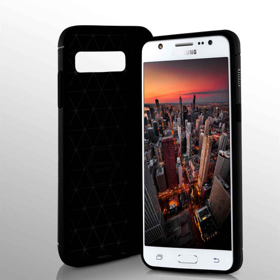ONEFLOW Shift Case Samsung Galaxy J5 (2015) Carbon Optik gebürstet – Weiteres Produktbild 3