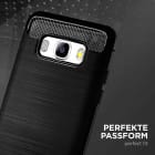 ONEFLOW Shift Case Samsung Galaxy J5 (2016) Carbon Optik gebürstet – Weiteres Produktbild 2