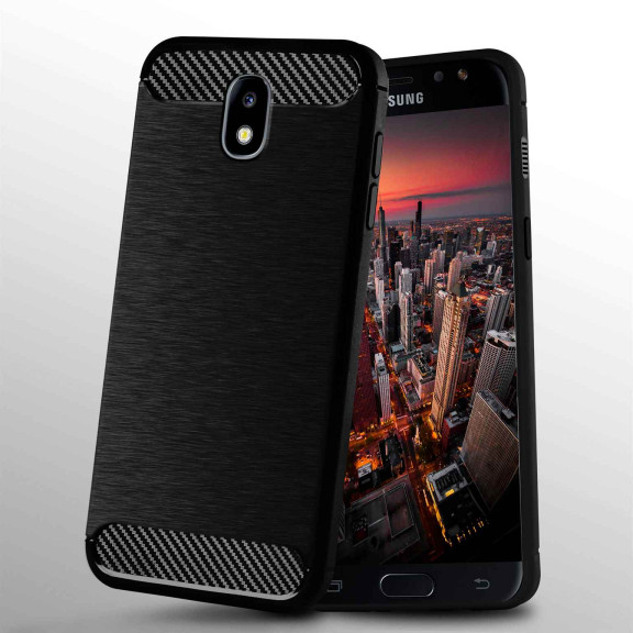 ONEFLOW Shift Case Samsung Galaxy J5 (2017) Carbon Optik gebürstet – Weiteres Produktbild 5