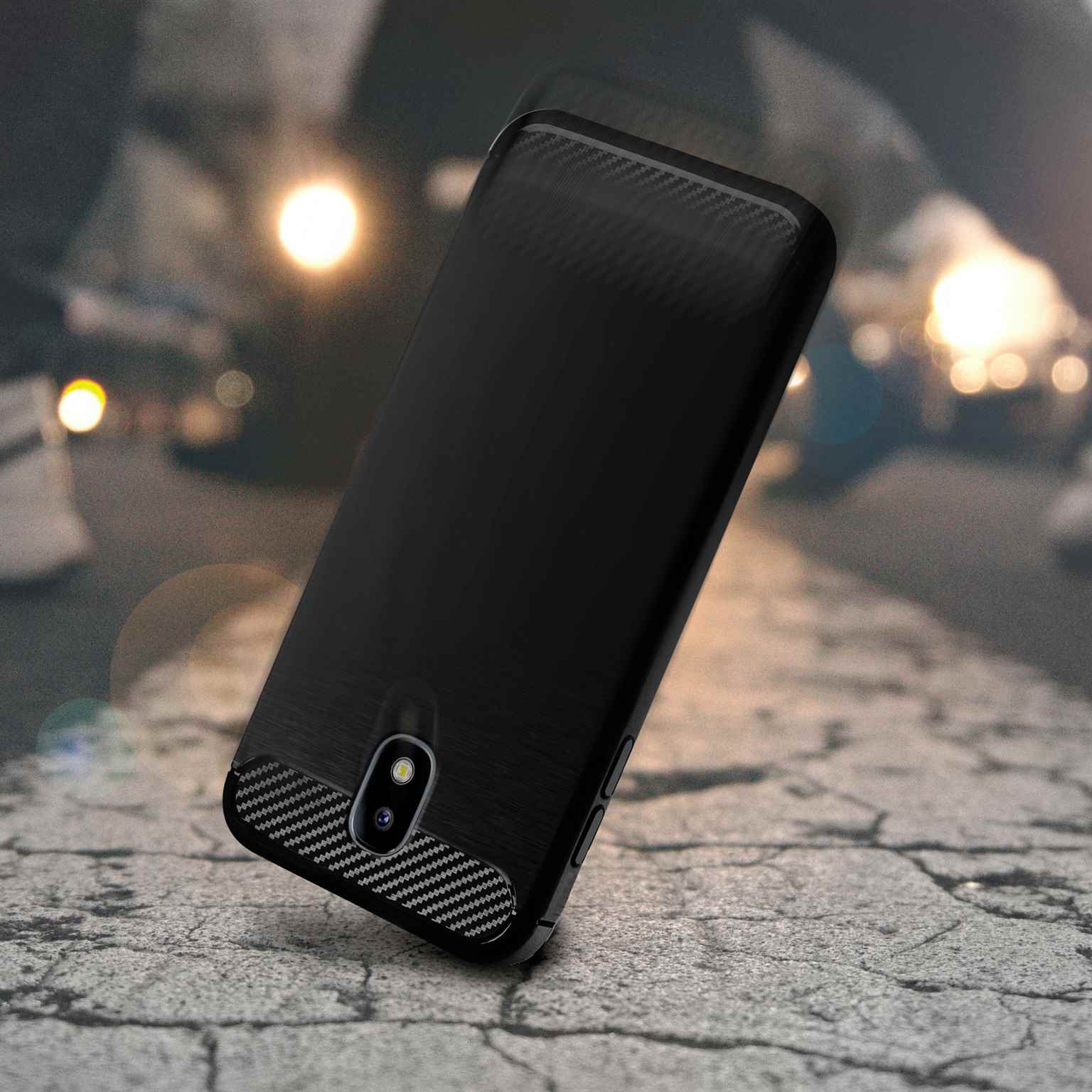 ONEFLOW Shift Case Samsung Galaxy J5 (2017) Carbon Optik gebürstet – Weiteres Produktbild 6