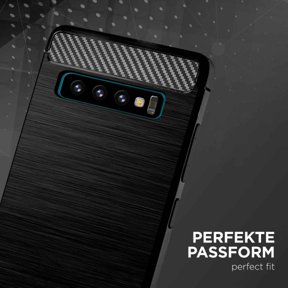 ONEFLOW Shift Case Samsung Galaxy S10 Carbon Optik gebürstet – Weiteres Produktbild 2