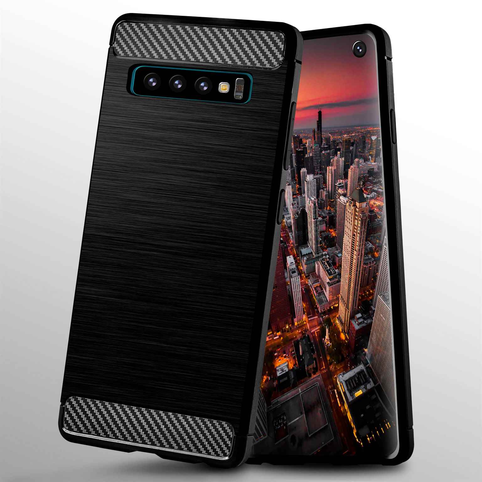 ONEFLOW Shift Case Samsung Galaxy S10 Carbon Optik gebürstet – Weiteres Produktbild 5 ONEFLOW Shift Case Samsung Galaxy S10 Carbon Optik gebürstet – Weiteres Produktbild 5
