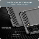 ONEFLOW Shift Case Samsung Galaxy S21 FE 5G Carbon Optik gebürstet – Weiteres Produktbild 2