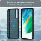 ONEFLOW Shift Case Samsung Galaxy S21 FE 5G Carbon Optik gebürstet – Weiteres Produktbild 6