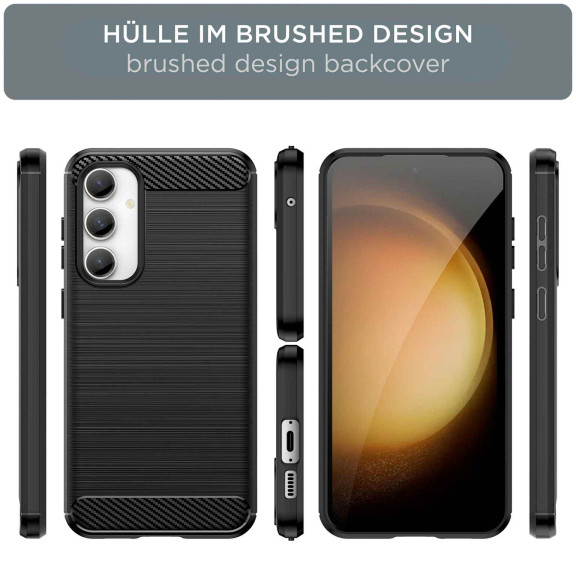 ONEFLOW Shift Case Samsung Galaxy S23 FE Carbon Optik gebürstet – Weiteres Produktbild 6