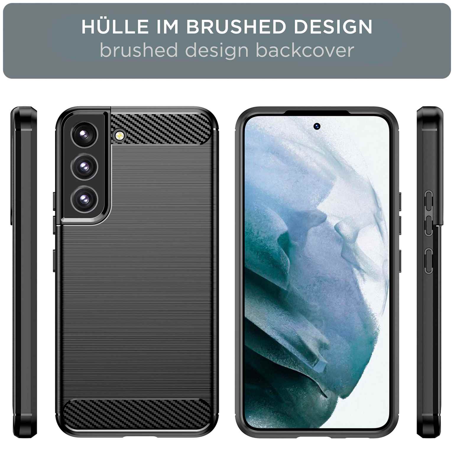 ONEFLOW Shift Case Samsung Galaxy S23 Carbon Optik gebürstet – Weiteres Produktbild 6