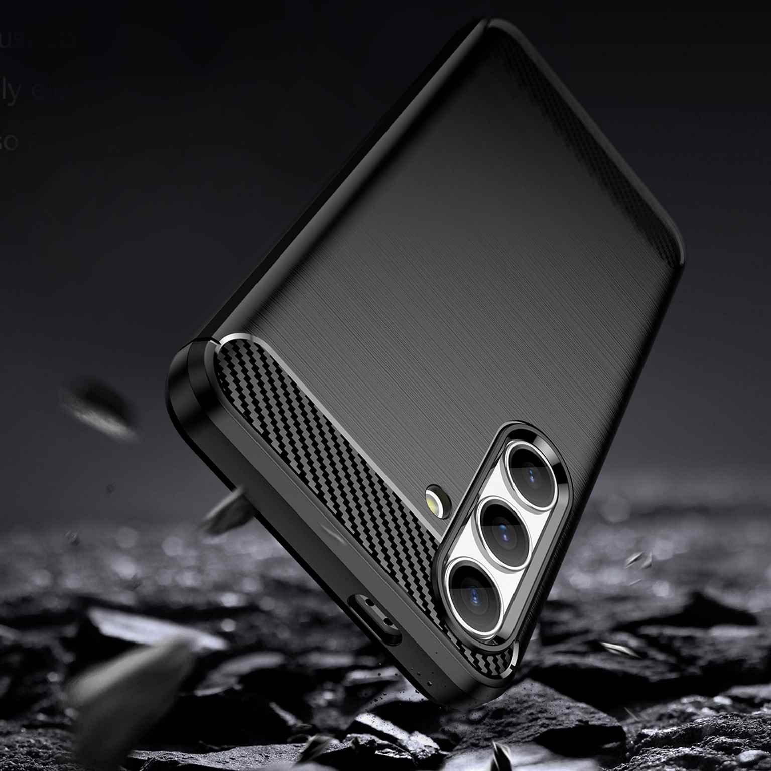 ONEFLOW Shift Case Samsung Galaxy S24 Carbon Optik gebürstet – Weiteres Produktbild 3