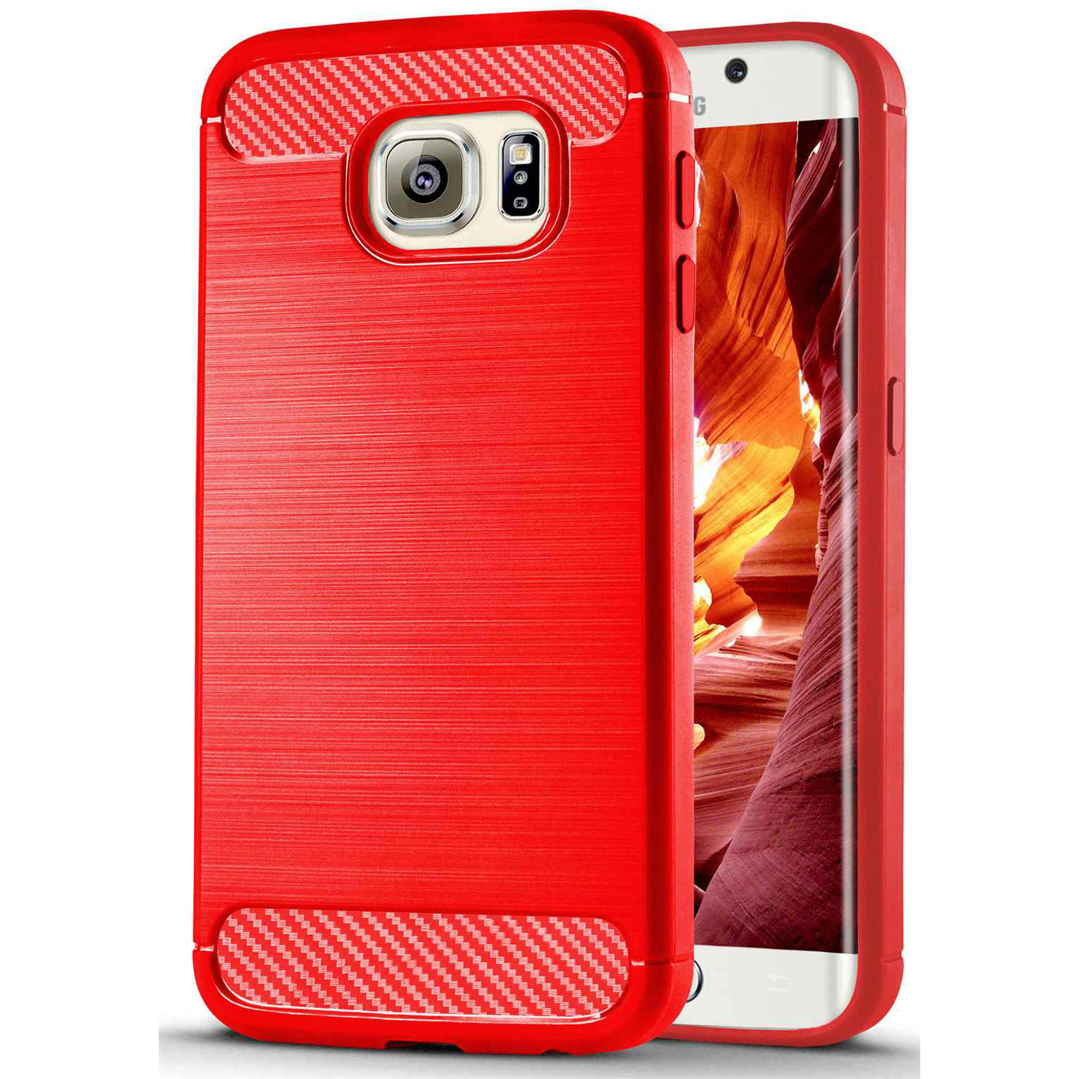 ONEFLOW Shift Case Samsung Galaxy S6 Edge Carbon Optik gebürstet – Weiteres Produktbild 1 ONEFLOW Shift Case Samsung Galaxy S6 Edge Carbon Optik gebürstet – Weiteres Produktbild 1