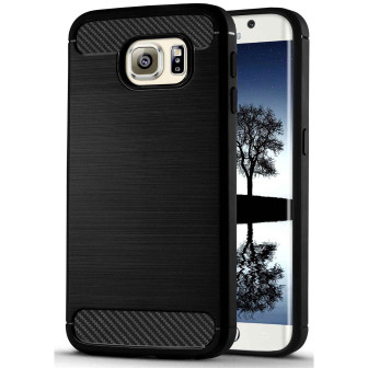 ONEFLOW Shift Case Samsung Galaxy S6 Edge Carbon Optik gebürstet – Drift