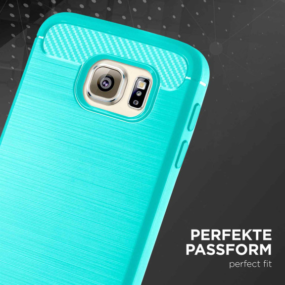 ONEFLOW Shift Case Samsung Galaxy S6 Edge Carbon Optik gebürstet – Weiteres Produktbild 2