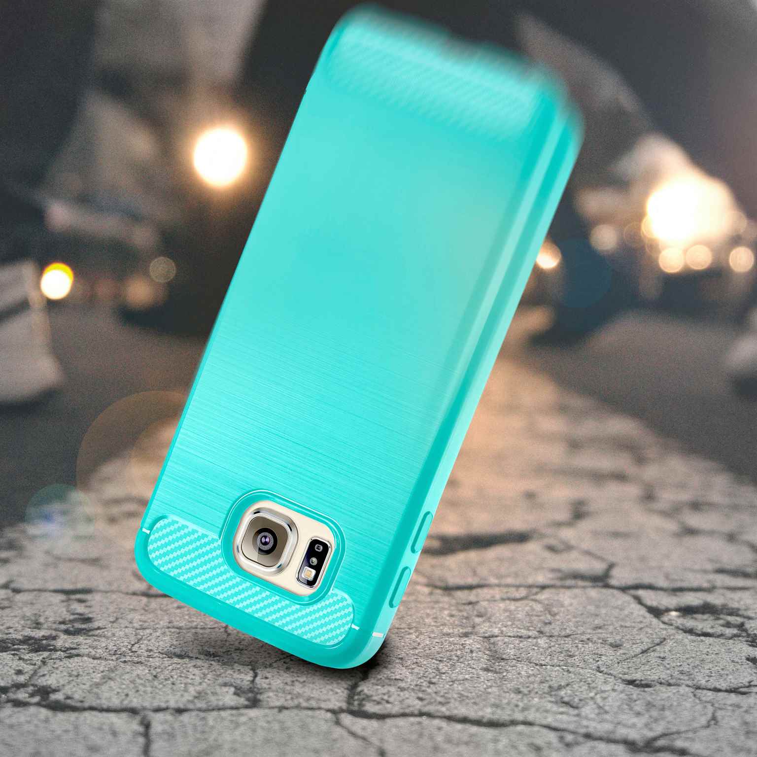 ONEFLOW Shift Case Samsung Galaxy S6 Edge Carbon Optik gebürstet – Weiteres Produktbild 6