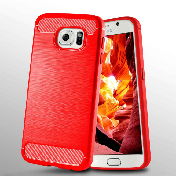 ONEFLOW Shift Case Samsung Galaxy S6 Carbon Optik gebürstet – Weiteres Produktbild 5