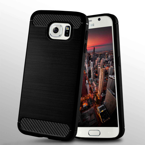 ONEFLOW Shift Case Samsung Galaxy S6 Carbon Optik gebürstet – Weiteres Produktbild 5