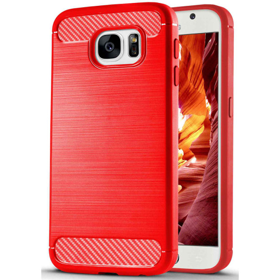 ONEFLOW Shift Case Samsung Galaxy S7 Carbon Optik gebürstet – Weiteres Produktbild 1